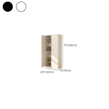 Vitrine haute à 6 niveaux avec portes vitrées