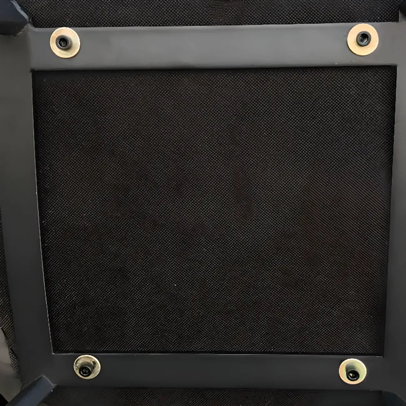 Chaise de salle à manger simple à dossier bas en similicuir avec pieds en alliage