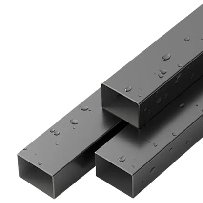 Chaise de salle à manger moderne en similicuir, dossier bas ouvert et sans accoudoirs