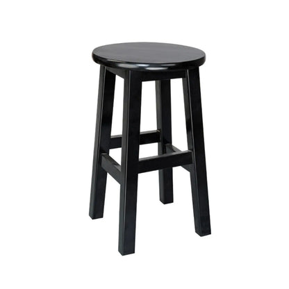 Tabourets de bar modernes en bois, hauteur comptoir, sans dossier