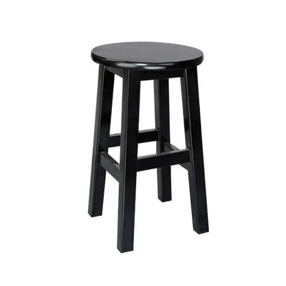 Tabourets de bar modernes en bois, hauteur comptoir, sans dossier