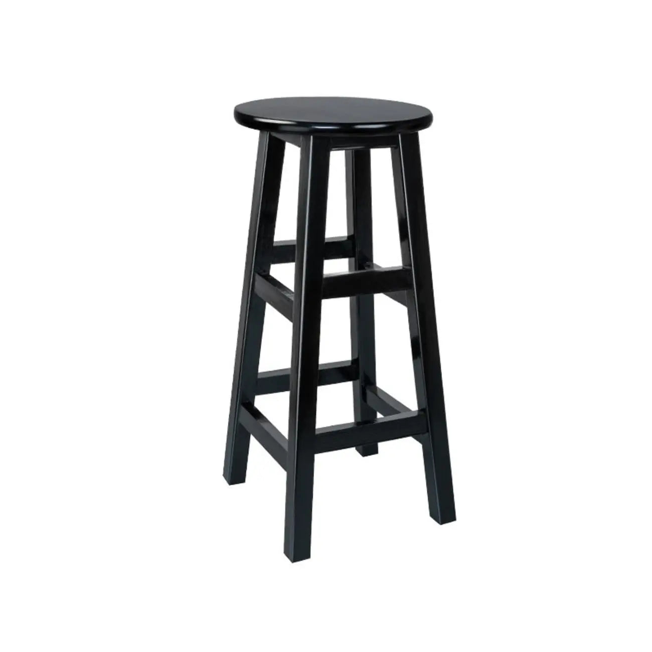 Tabourets de bar modernes en bois, hauteur comptoir, sans dossier