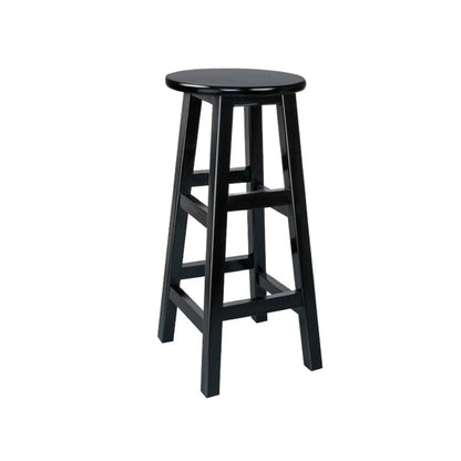 Tabourets de bar modernes en bois, hauteur comptoir, sans dossier