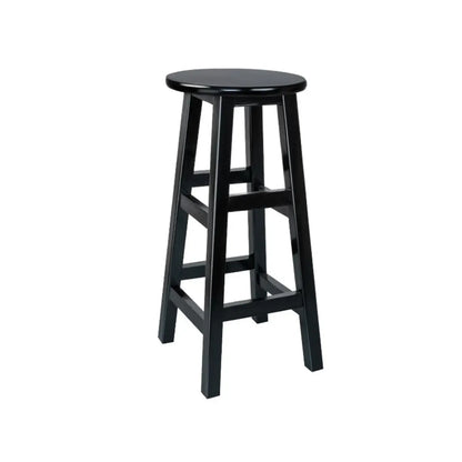 Tabourets de bar modernes en bois, hauteur comptoir, sans dossier