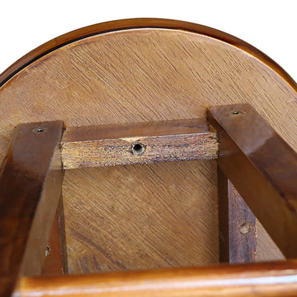 Tabourets de bar modernes en bois, hauteur comptoir, sans dossier