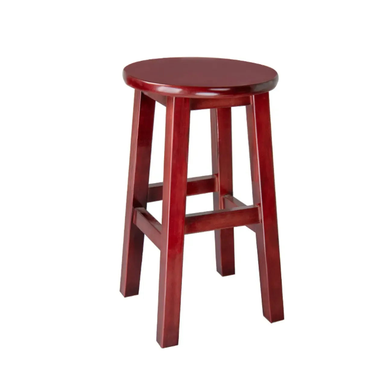 Tabourets de bar modernes en bois, hauteur comptoir, sans dossier