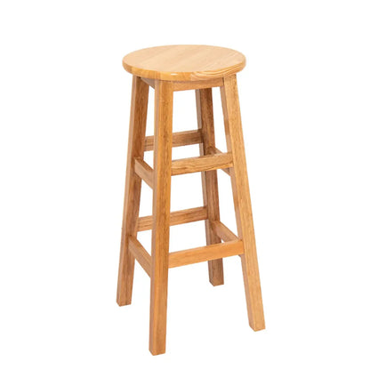 Tabourets de bar modernes en bois, hauteur comptoir, sans dossier