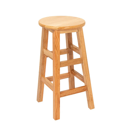 Tabourets de bar modernes en bois, hauteur comptoir, sans dossier