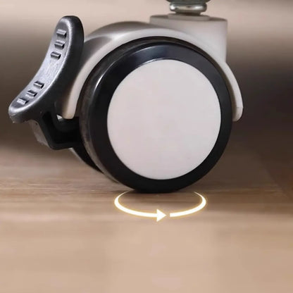 Table d'appoint moderne en bois blanc à plateau réglable