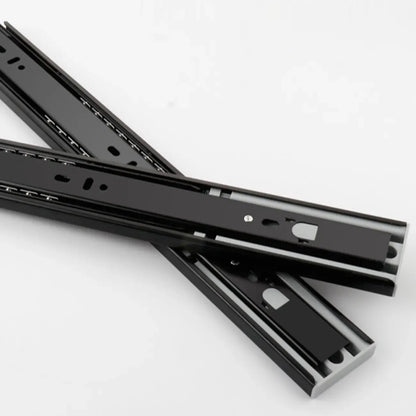 Table d'appoint rectangulaire étroite en bois de noyer avec tiroirs