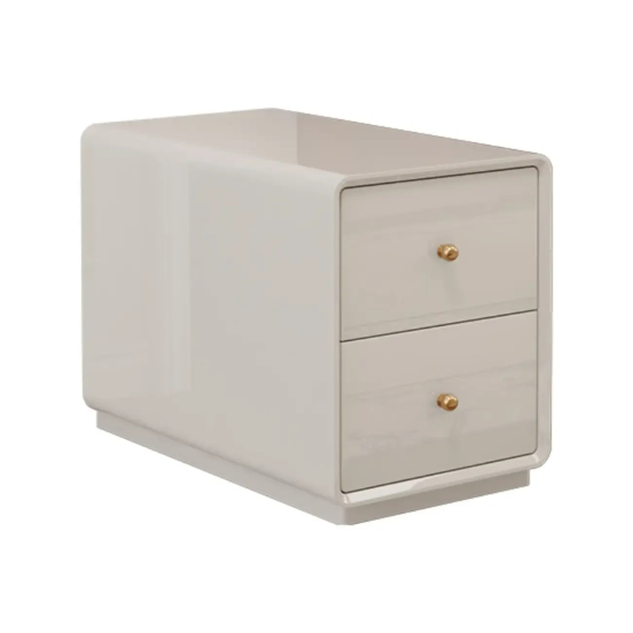 Table d'appoint rectangulaire étroite en bois de noyer avec tiroirs