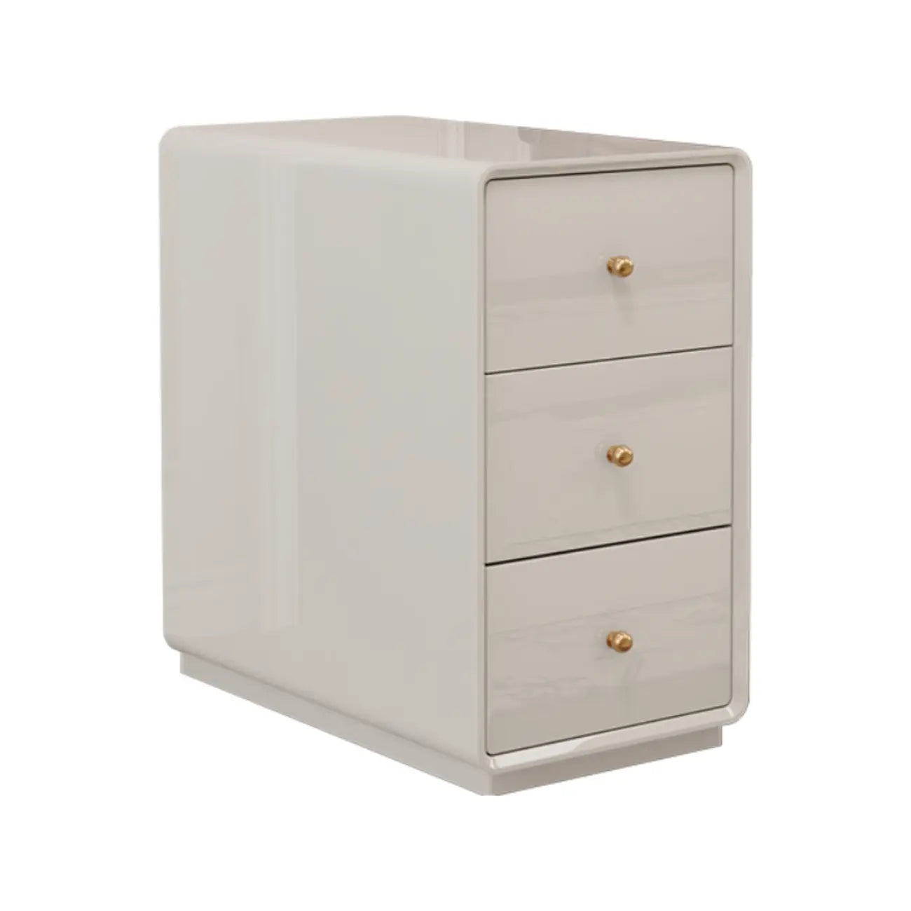 Table d'appoint rectangulaire étroite en bois de noyer avec tiroirs