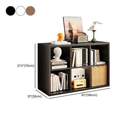 Bibliothèque cubique moderne en acier avec bacs en tissu