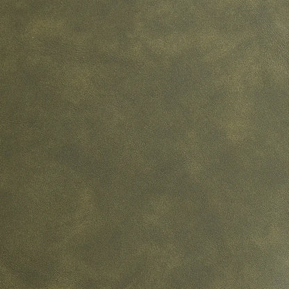 Fauteuil en chêne et similicuir style Mid-Century