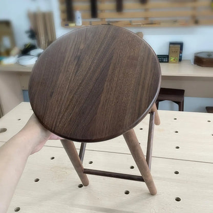 Tabourets de bar modernes en bois avec repose-pieds et dossier inclinable