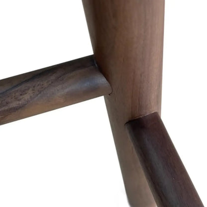 Tabourets de bar modernes en bois avec repose-pieds et dossier inclinable