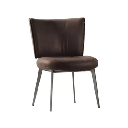 Chaises de salle à manger capitonnées à dossier incurvé, style urbain chic