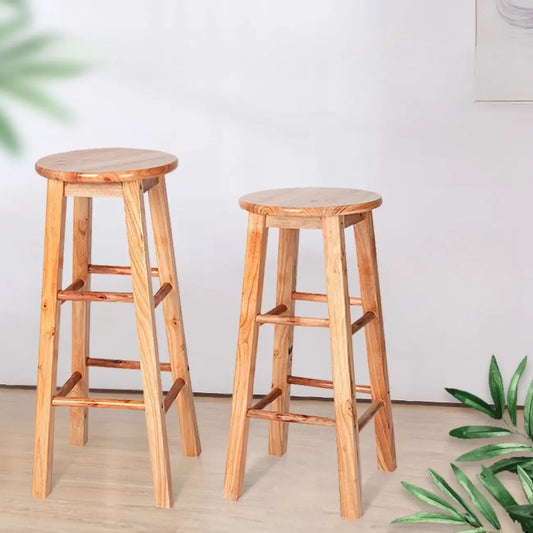 Tabourets de bar modernes en bois, hauteur comptoir