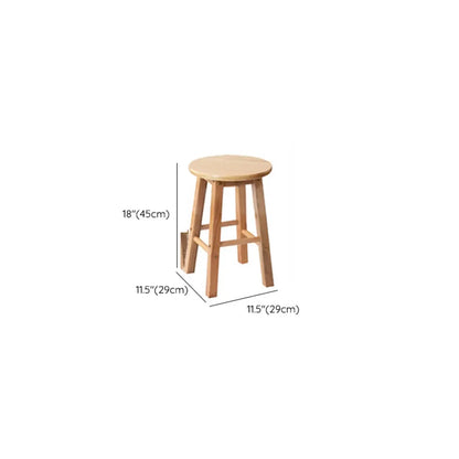 Tabourets de bar modernes en bois, hauteur comptoir