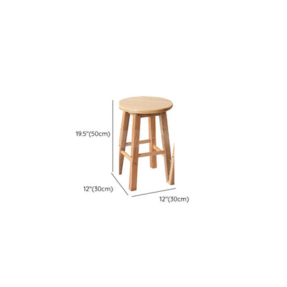 Tabourets de bar modernes en bois, hauteur comptoir