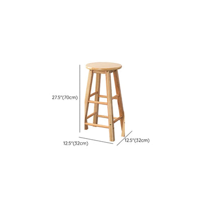 Tabourets de bar modernes en bois, hauteur comptoir