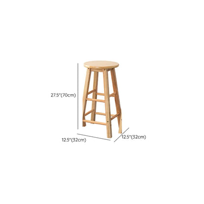 Tabourets de bar modernes en bois, hauteur comptoir