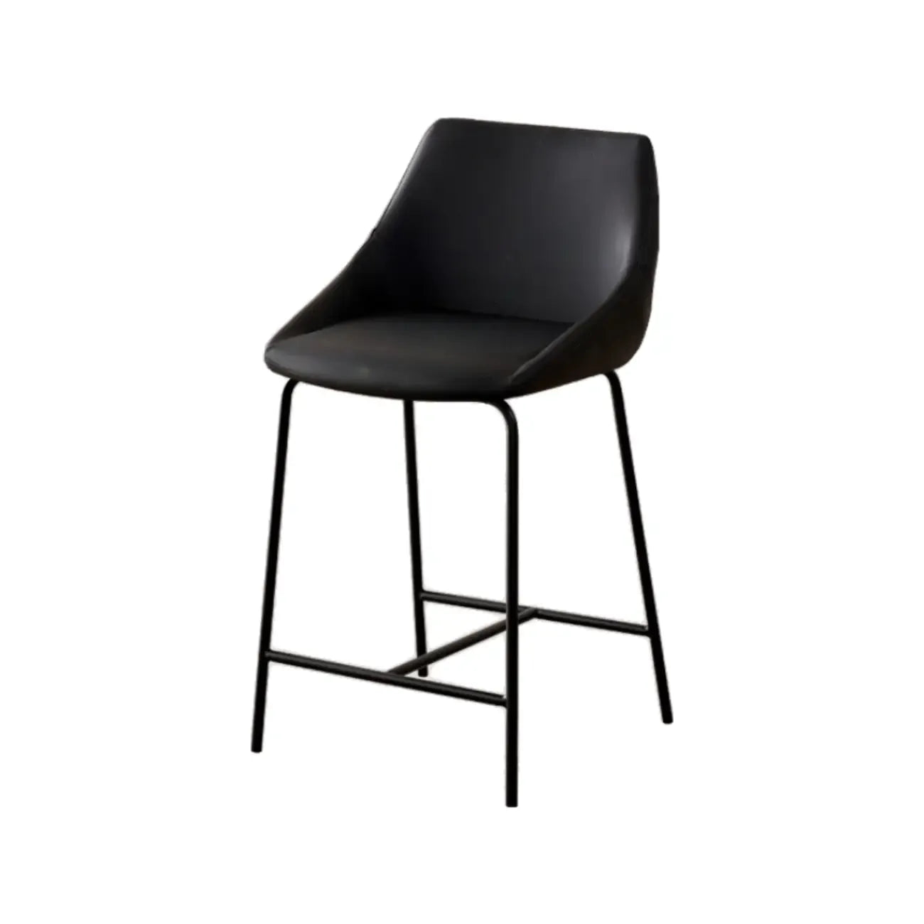 Tabourets de bar modernes en cuir réglables au comptoir