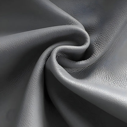 Chaise de salle à manger moderne en cuir avec accoudoirs