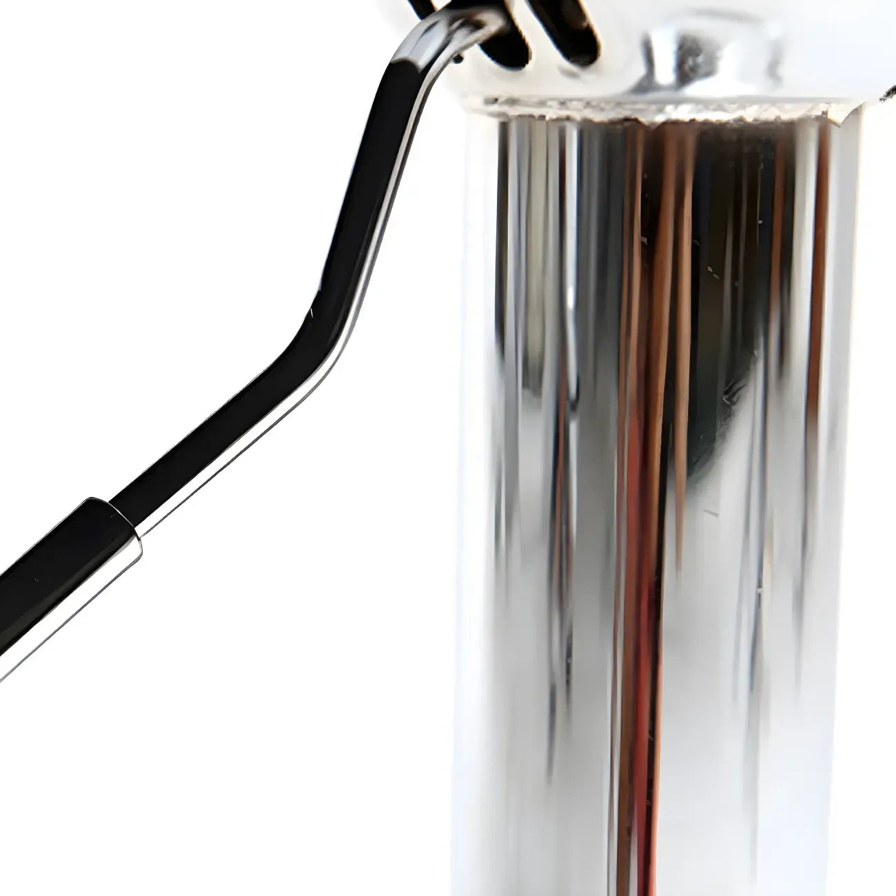 Tabourets de bar pivotants ronds en cuir réglables avec dossier