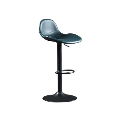 Tabourets de bar modernes en cuir réglables avec repose-pieds pour bar à domicile
