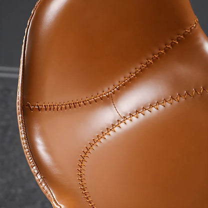 Tabourets de bar modernes en cuir réglables avec repose-pieds pour bar à domicile