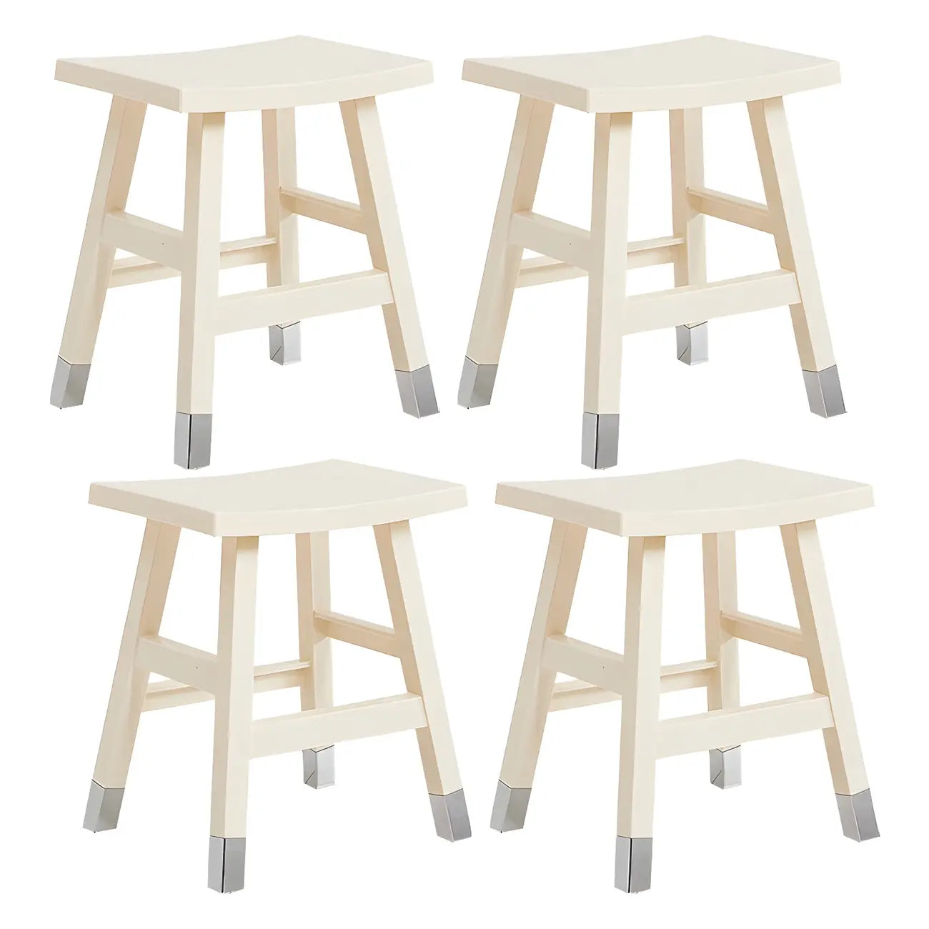 Tabouret de bar empilable chic en acrylique aux couleurs vibrantes