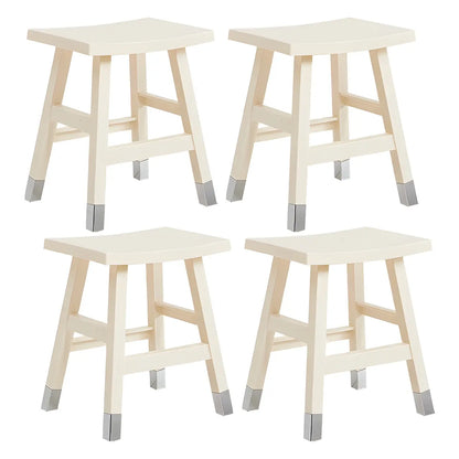 Tabouret de bar empilable chic en acrylique aux couleurs vibrantes