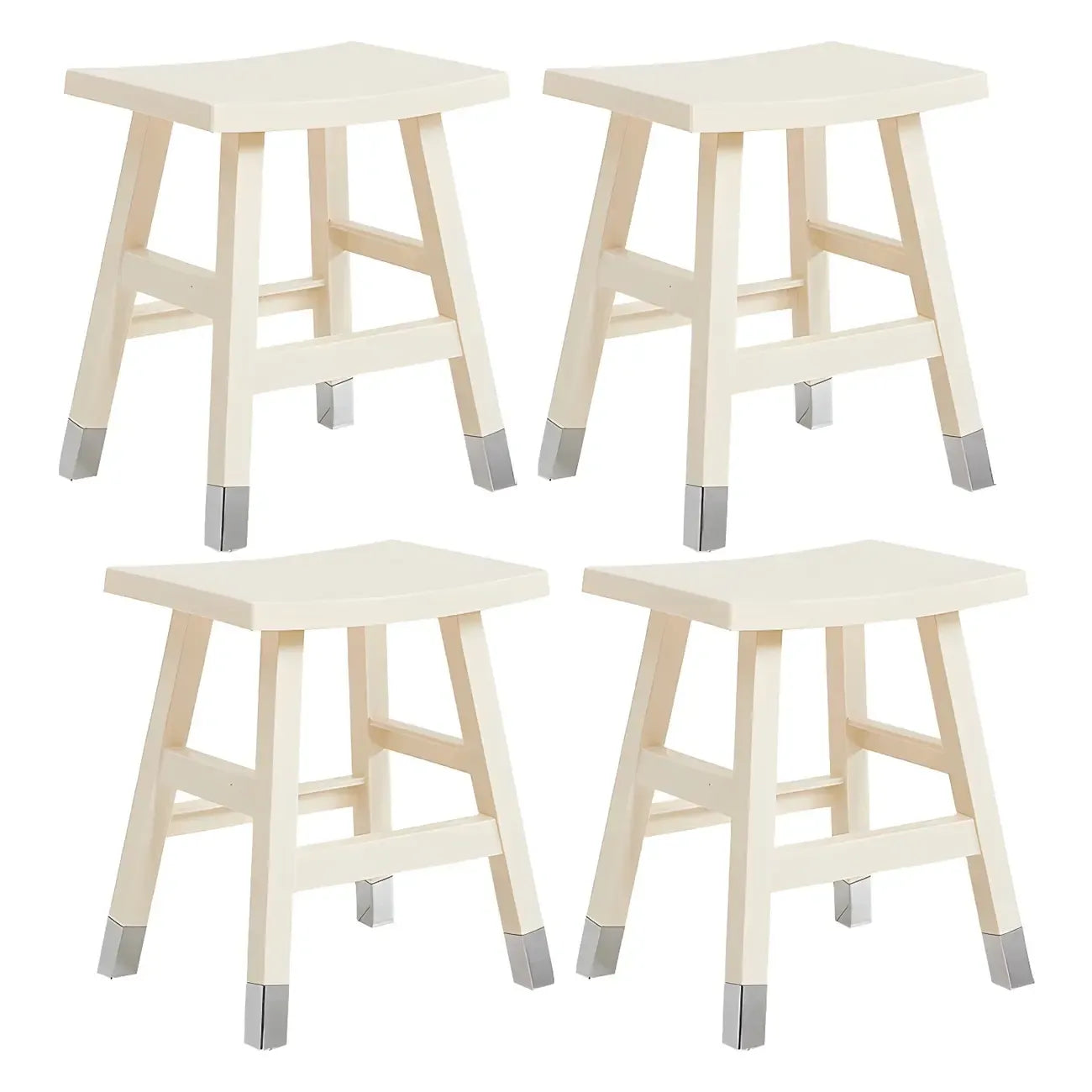 Tabouret de bar empilable chic en acrylique aux couleurs vibrantes