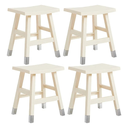 Tabouret de bar empilable chic en acrylique aux couleurs vibrantes