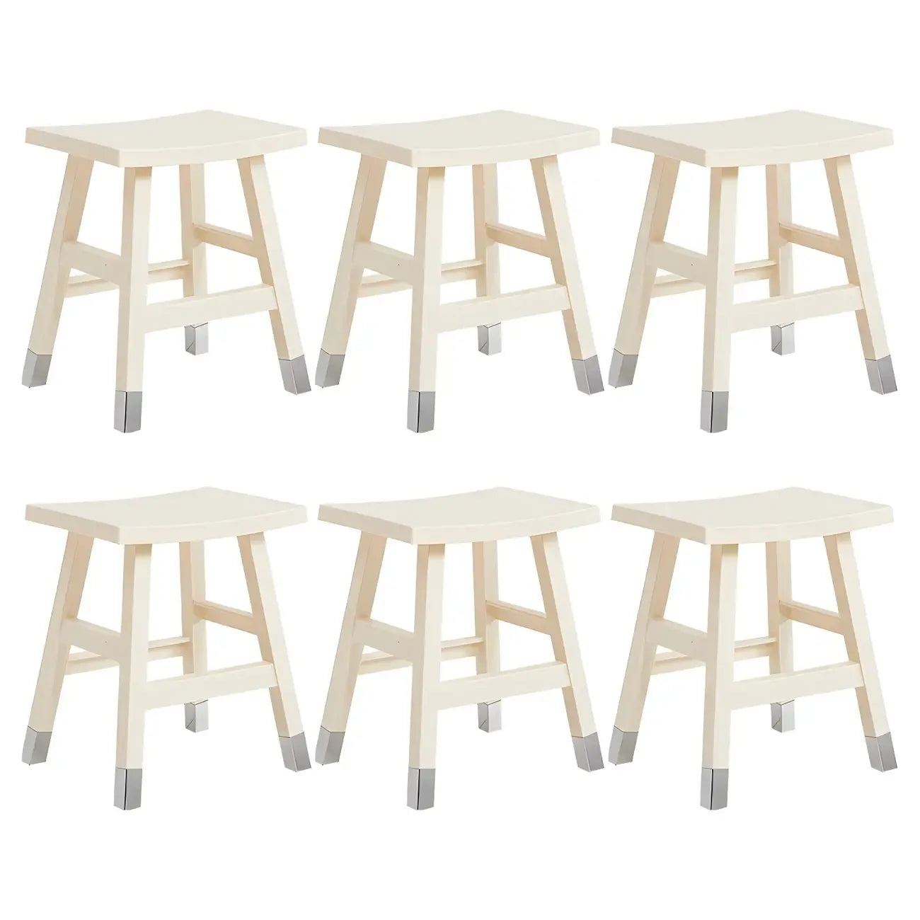 Tabouret de bar empilable chic en acrylique aux couleurs vibrantes