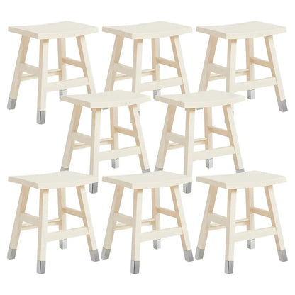 Tabouret de bar empilable chic en acrylique aux couleurs vibrantes