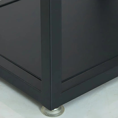 Tables de bar modernes avec casier à vin en pin naturel