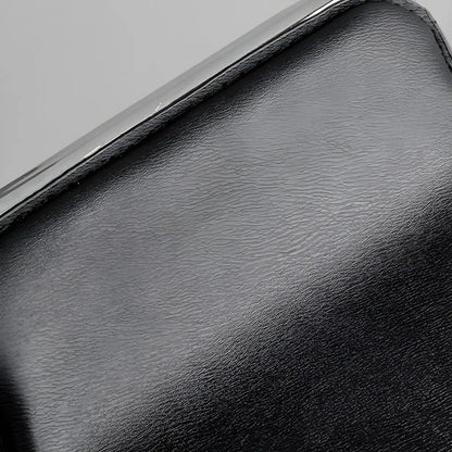 Tabouret de bar pivotant moderne sur pied, hauteur réglable, dossier bas, revêtement en similicuir.