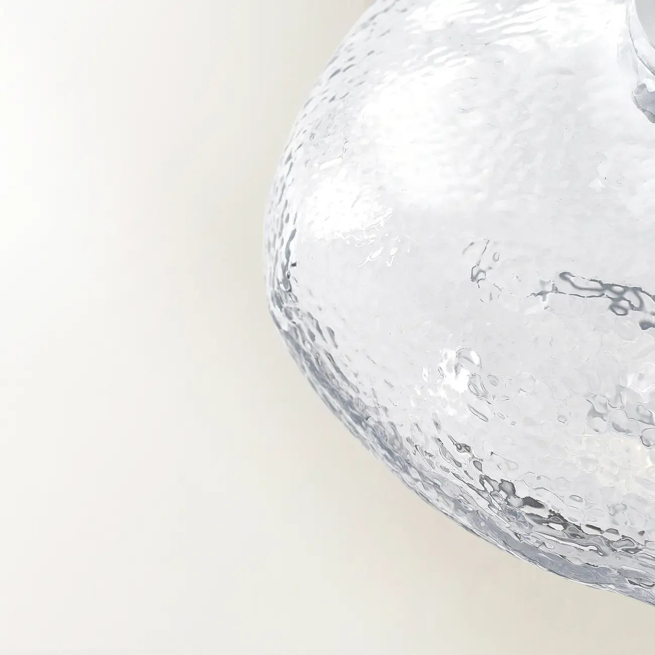 Lustre moderne en verre et LED pour îlot de cuisine